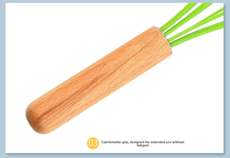 Small Kitchen Silicone Egg Beater Manual Egg Mixer Tool for Baking details