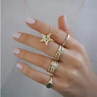 Eternity Band 925 Sterling Silver Classic Dainty Women Jewelry 18k Gold Plated Rainbow Eternity Ring Band