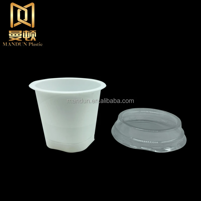 Plastic Yogurt Ice Cream Cup Tub Packaging Containers Customized Cakes