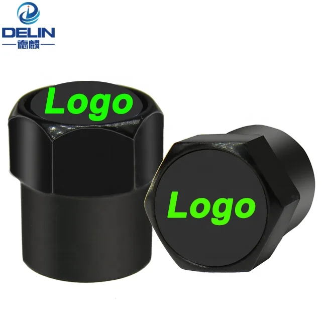 Universal Car Auto Tyre Valve Caps Stems Tire Dust Cover Logo Fit For Land Rover
