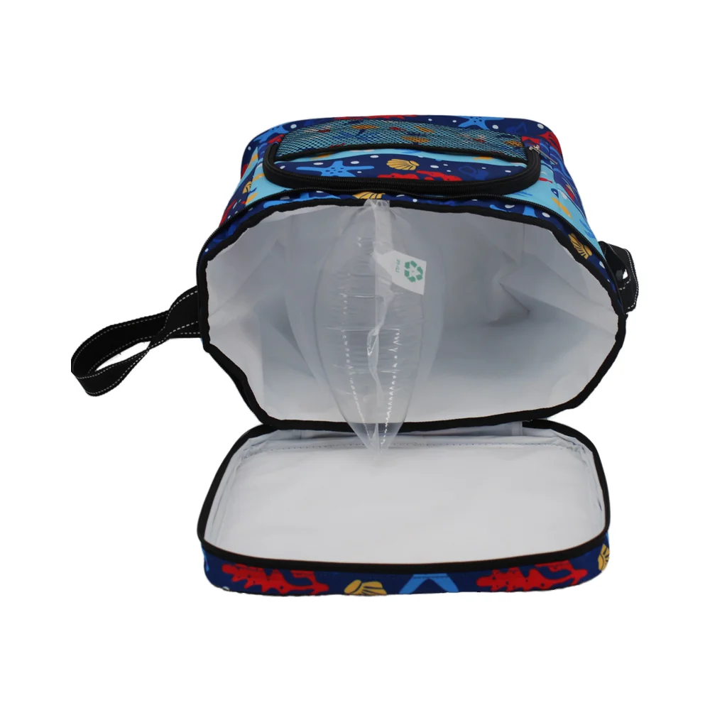 Reusable PEVA Liner Cooler Bag for Outdoor Camping for Kids Tarpaulin Insulated Cooler Bag supplier