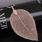 Charms Hot-selling Fashion Natural Personalized Pendant Leaf Shaped Charms Necklace Jewelry Lady