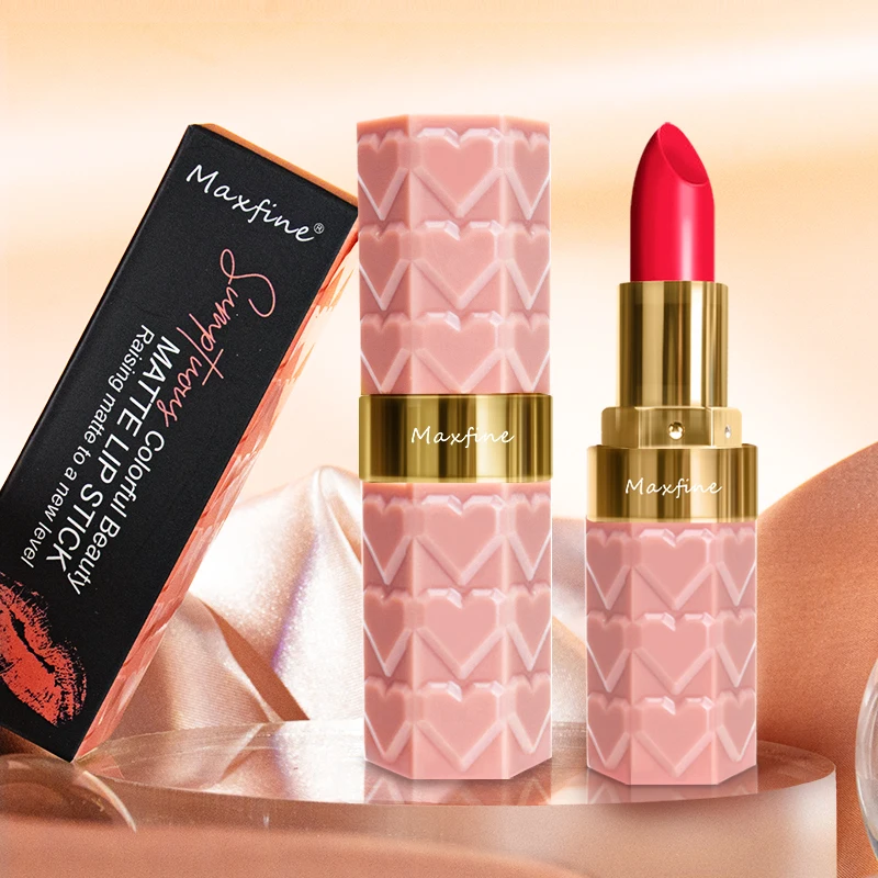 Makeup Lip Stick Set Vendor Customized Private Label Make Your Own Logo Vegan Nude Matte Lipstick