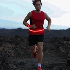 Led Belts Led Reflective Safety Belt Custom Night Safety Led Light Up Reflective Belts With Wristband