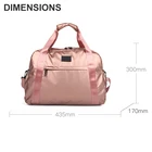 Bag Women Factory Oem Sports Bag Women Gym Bag Eco Friendly Spend Da Night Bag