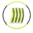 Hoop Adult Fitness Hoop Wholesale Fitness Exercise Hoop Nbr Foam Weight Detachable Hoop For Kids And Adults