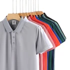 Polo Tshirts T Shirt Men Cotton Polo Tshirts 100% Cotton Men's T Shirt Polo With Custom Logo