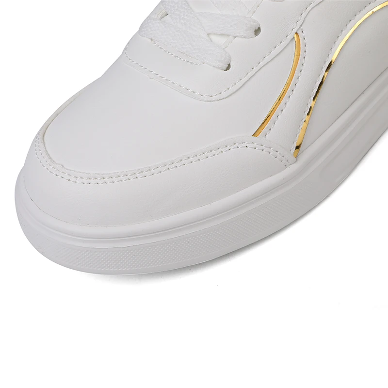 Hot Selling Women's EVA Skate Shoes Sporty Lace-Up Sneakers Easy-Matching Walking Anti-Slippery Running Shoes