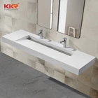 Bathroom Sinks Public Bathroom Sinks Black Color Commercial Bathroom Double Sinks With Countertop
