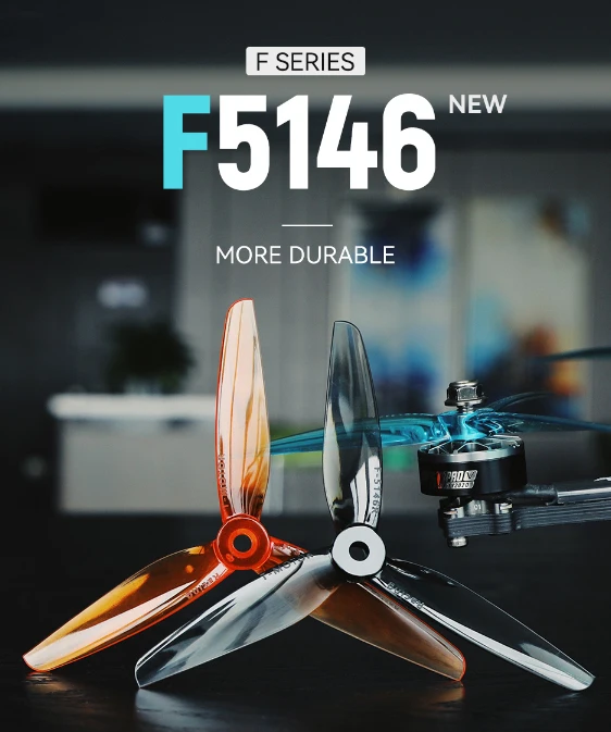 F5146 FPV Drone Propeller 5.1x4.6 Durable Plastic Props for Racing Freestyle Quadcopter UAV for FPV Drone Parts H1bffa1d617414555993b5f751fb57b96Z