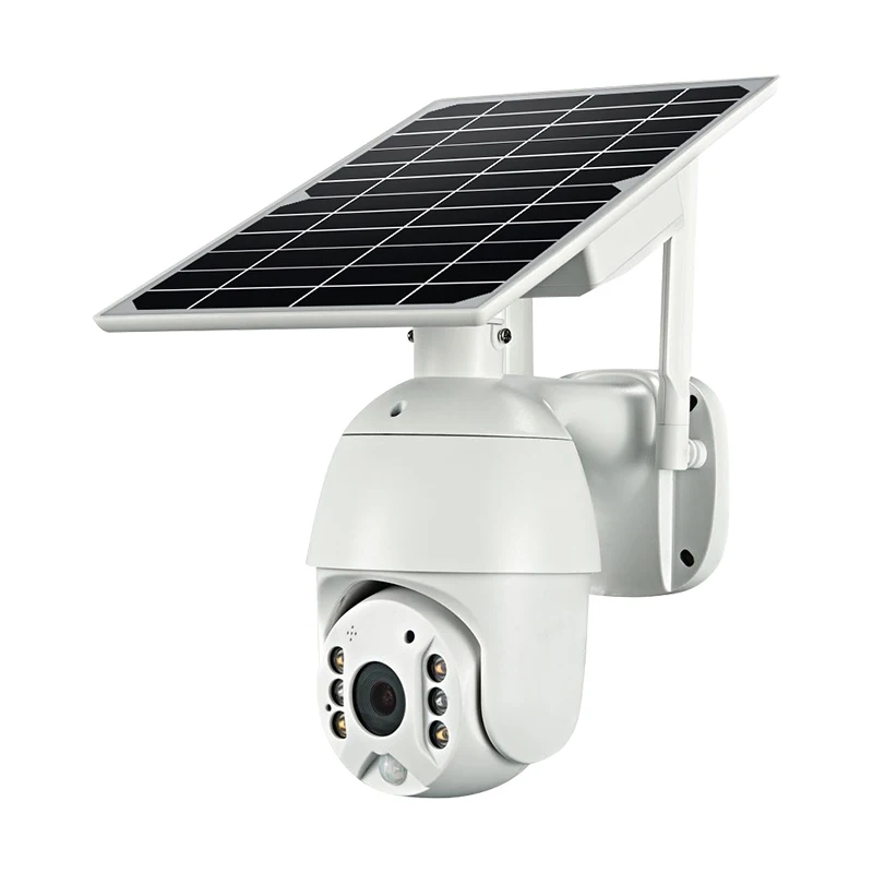 UBOX APP Camera 2MP WiFi 4G Solar PTZ camera IP surveillance 1080P 4G Wireless Panel Battery Power CCTV Solar Camera