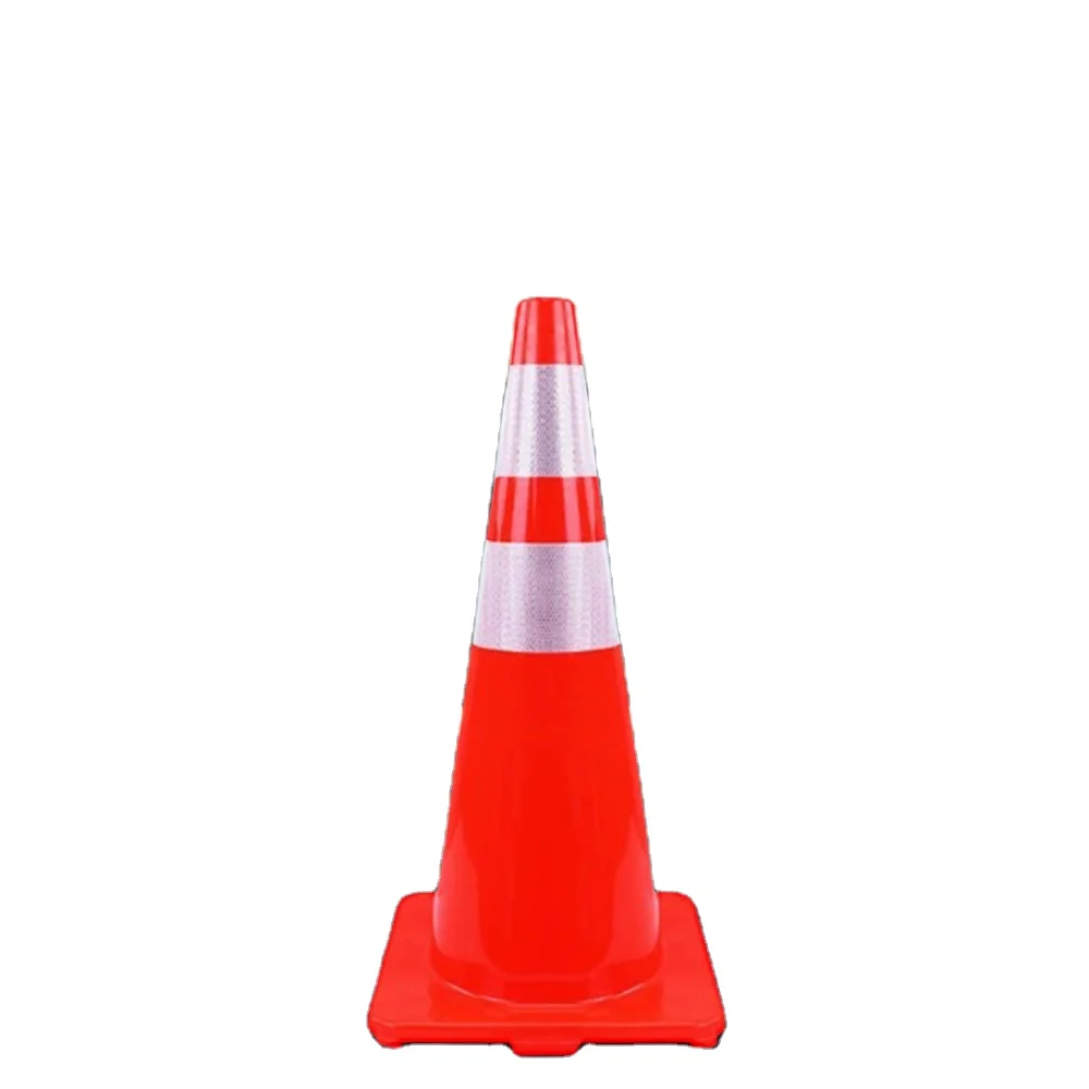 Flexible Pvc Road Traffic Cone Safety Cone Cones Of Roadway Safety