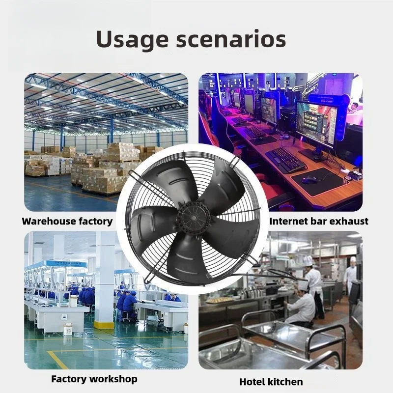 Axial Flow Fan, KINGAN, Brand-500mm, 220V, 380V - detail 20