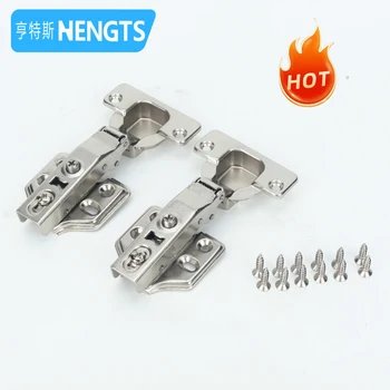 90g 2D Steel and Iron Soft-Closing Hydraulic Two Way Cabinet Door Hinge for Kitchen & Home Furniture Dining Accessories