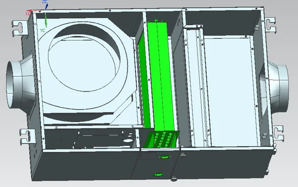 System Wtih Hepa Filter, IGUICOO, 250m³, 210-240 - detail 36
