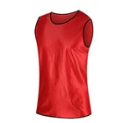 New Vests Shirts Tops Custom Made New Numbered Scrimmage Vests Pinnies Shirts Practice Breathable Bibs