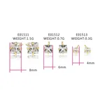 Diamond Stud Earring Earrings Diamond Stud Earring Single Stone Earring