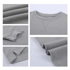 Sweatshirt Custom Logo Loose Crew Neck Oversize Pullover Hoodies Women Sweatshirt