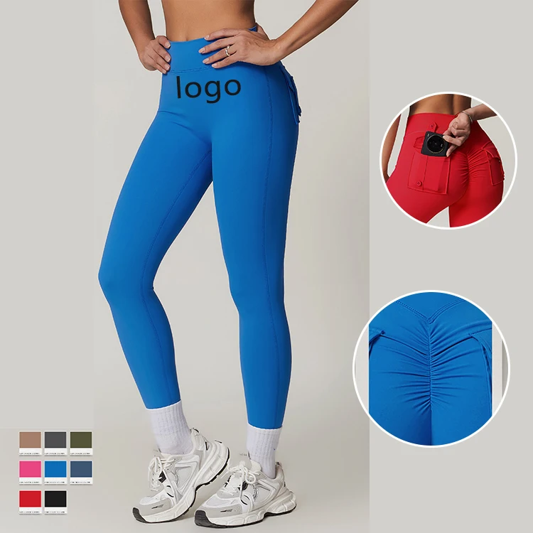 Workwear Pockets Top Selling Gym Yoga Leggings For Women Conjuntos Leggings De Yoga Gimnasio Leggings De Yoga Fitness