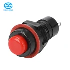 Button XIECHANG 10mm 2 Pin DS-211 213 Momentary Plastic 12v Self Lock Push Button Switch
