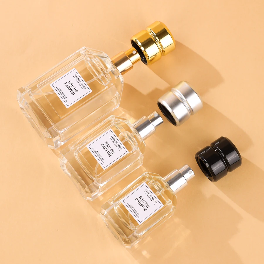 Original Exclusive 30ml 50ml 100ml Glass Empty Women's Perfume Bottle Without Branding