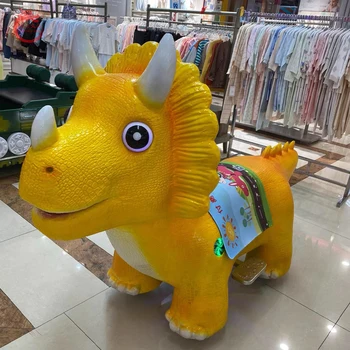 Zigong Dinosaur Factory manufactures and sells dinosaur electric vehicles, park playground rides, and animatronic dinosaurs