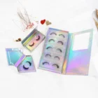 Synthetic Human Synthetic Eyelash Hot Selling Synthetic Eyelash 100% Handmade Natural Human Hair Eyelashes