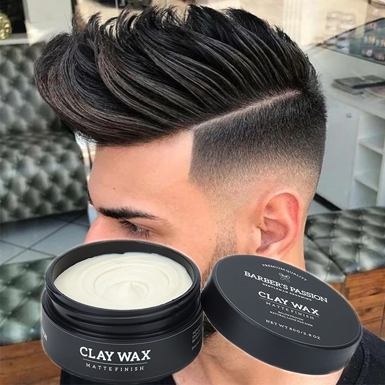 Custom Hair Styling Mens Matte Hair Clay Wax For Strong Hold Non-greasy &  Shine-free Hair Styling Clay - Buy Mens Matte Hair Clay,Hair Matte  Clay,Custom Hair Clay Product on 