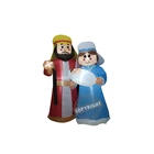 Nativity Outdoor Inflatable Nativity Nativity Family With Baby Inflatable Outdoor Christmas Decoration Nativity Scene