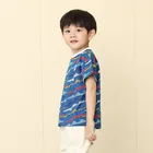 Kids Clothes Fashion Kids Stripe Clothes Baby Boy Summer Designs Short Sleeve T Shirts