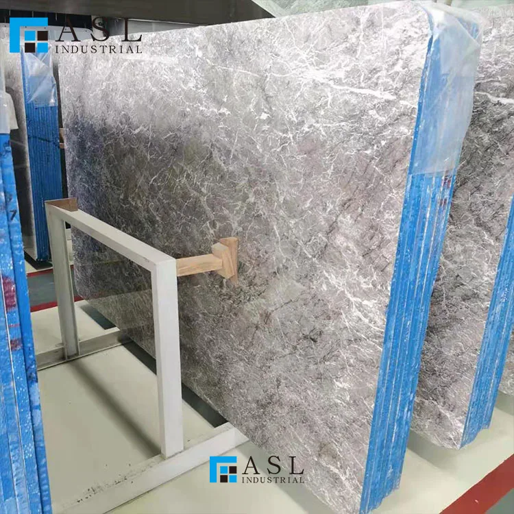 Factory direct Italy tafrry grey sahara marble slab yeni grey lido buffett artic grey marble