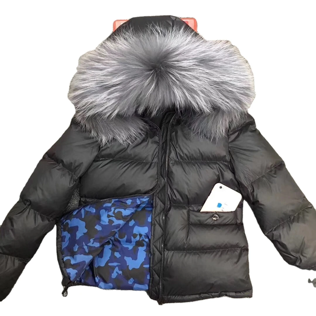 Winter Thick Warm Jacket For Men Black 