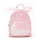 Cute Girls Mini Sequins Backpack Loly Sequins Backpack Fashion Blingbling Sparkling LED Light Backpack