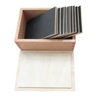 Toys Early Childhood Sensorial Montessori Preschool Touch Rough And Smooth Boards Toys
