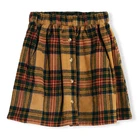Skirts Skirt England Style Winter Girls' Skirts Student Elastic High Waist Midi Skirt With Pocket