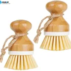 Bamboo Handle Cleaning Brush Pan Dish Bowl Pot Brush Household Kitchen Cleaning Tools