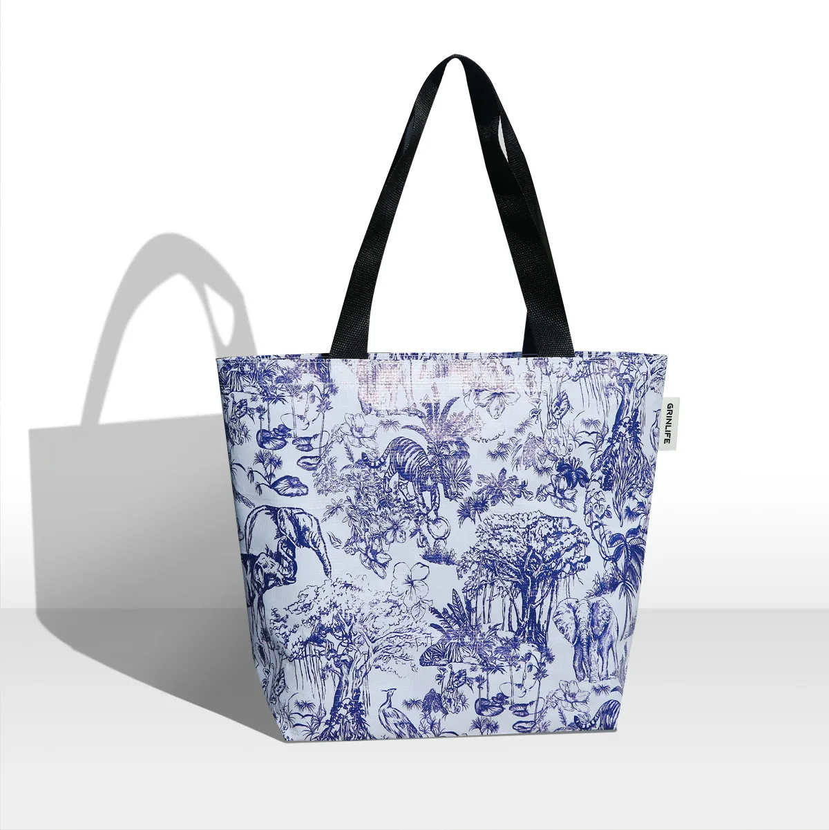 Custom lamination printed durable reusable pp woven tote bag exhibition supermarket waterproof shopping bag Custom lamination printed durable reusable pp woven tote bag exhibition supermarket waterproof shopping bag