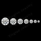 Wholesale Lab Created Moissanite Small Stone Synthetic White Loose Moissanite Stone Price