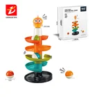 Kids Block Assemble Gliding Track Slide Revolving Rolling Ball Baby Toy Game