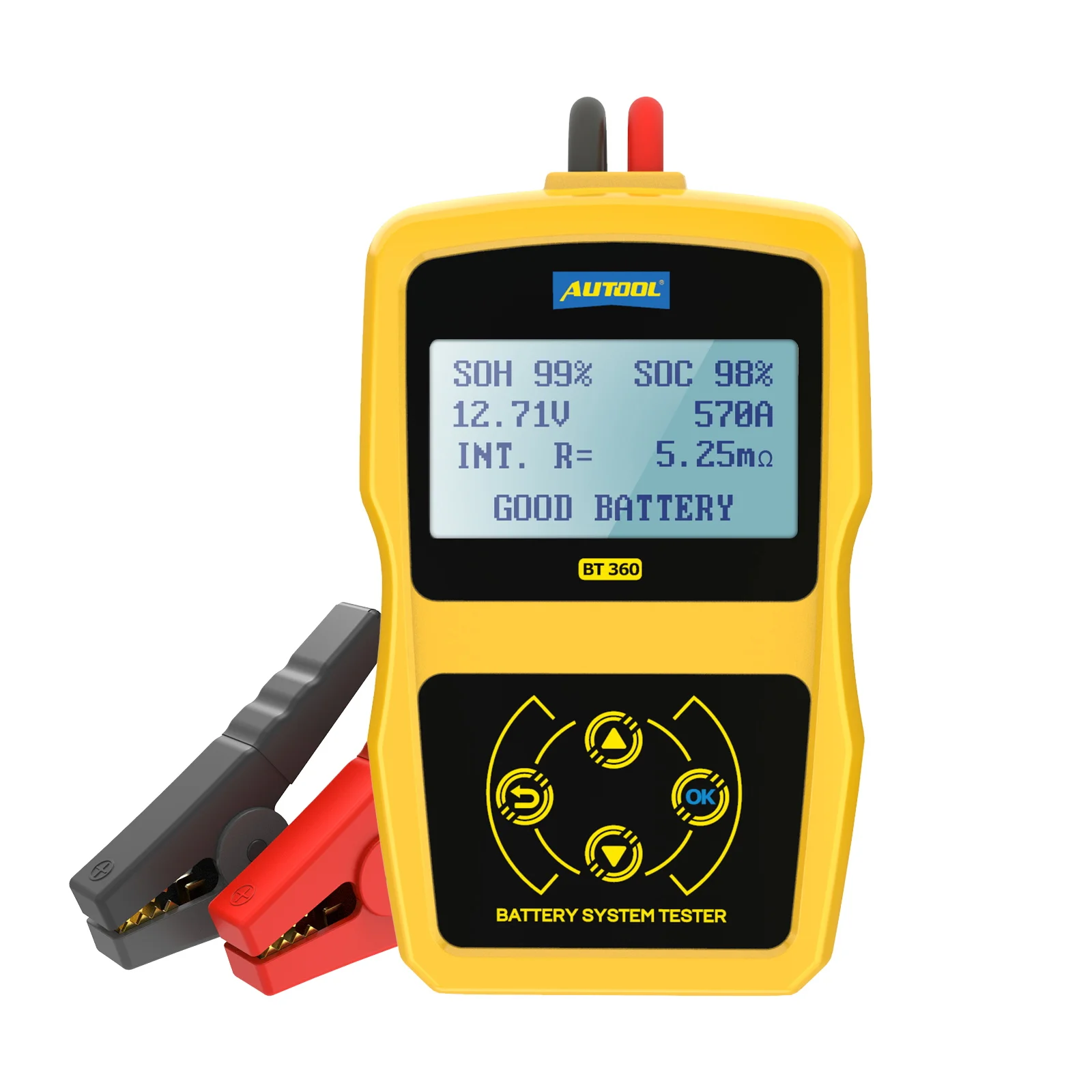 12V 24V Car Battery Tester Analyzer Digital Automotive Scanner Diagnostic Tool 