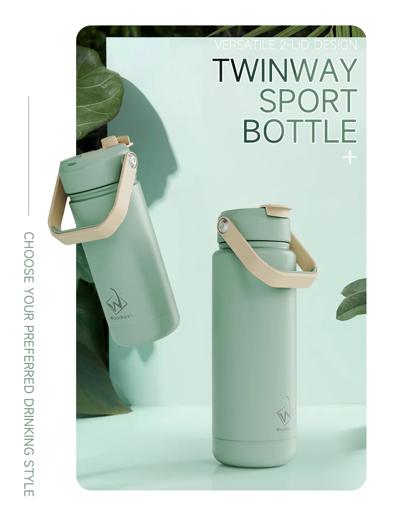Wide Mouth Vacuum Thermal Cup Vaso Termico Stainless Steel Waterbottle Custom supplier