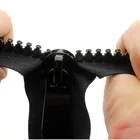 Zip Custom 8#15# Resin Zippers Closed End Black White Teeth Tape Slider Zipper Textile Accessories Coil Zip
