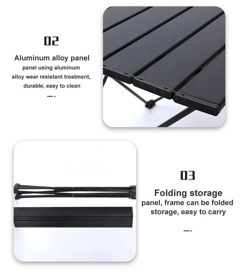 热卖轻质野营桌超铝易携带户外野餐桌