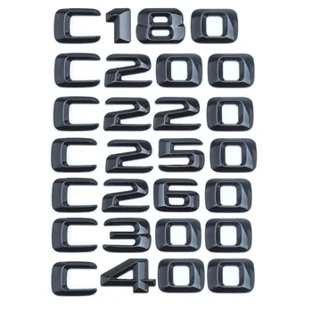 3d Letters For Car Trunk Mercedes Benz C200 C220 W205 W204 W203 C260 C300 C320 C350 C400 C450 Emblem Logo Stickers Accessories