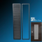 Steel Door Steel Fire Rated Louver Doors Steel LOUVER Order Size Cutout 305*1524mm Fire Rated Sectional Door For Part