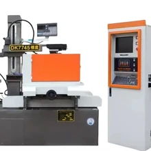 Over 20 years experience  High Precision Wire Cut Machine DK7745 with good rigidity  and Full intelligent control cabinet