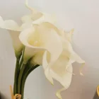 Design Flower New Design Callalily Bouquet Pu Artifical Flower Bouquets