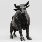 Sculpture Sculpture Sculpture Furnishing Articles The Bull Modern Interior Home Decoration