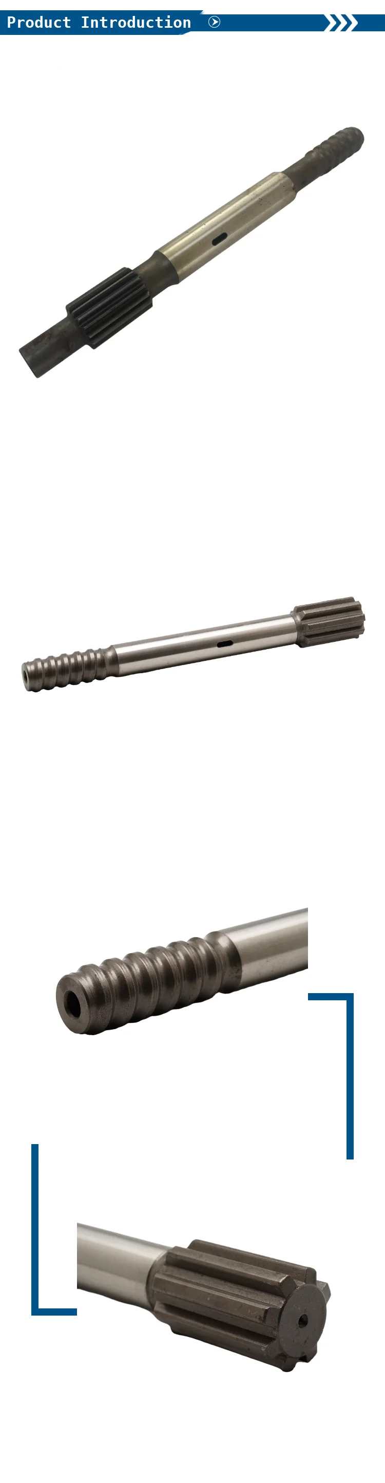 90515862 Shank Adapters R32 Drifter Spare Parts Drilling Rig Mining 90515862-shank-adapters-r32-drifter-spare-parts-drilling-rig-mining