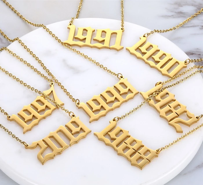 Stainless Steel Jewelry 18k Gold Plated 